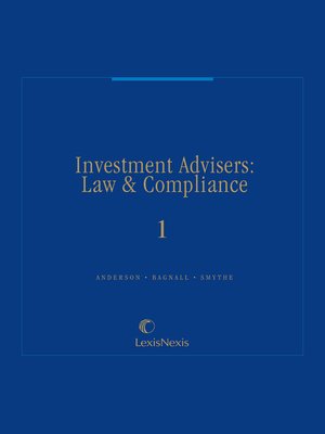 Investment Advisers Law Compliance By James E Anderson 183 Overdrive Rakuten Overdrive Investment Advisor Compliance Manual Template